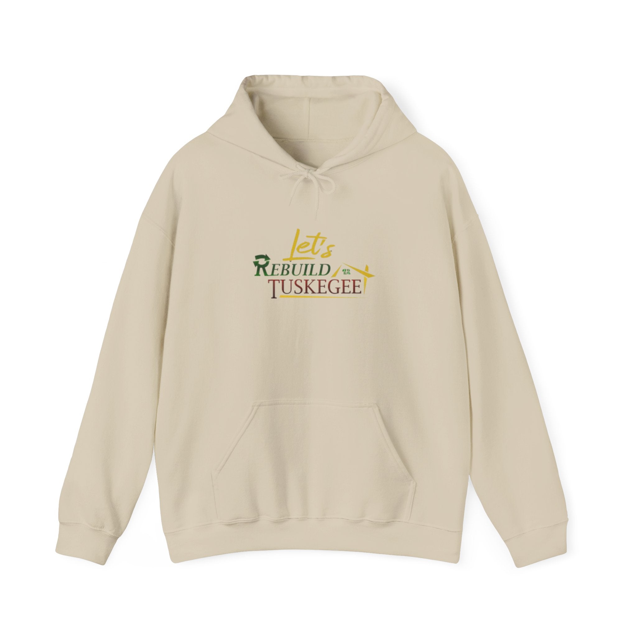 Let's Rebuild Tuskegee Hoodie - Community Fundraiser Pullover