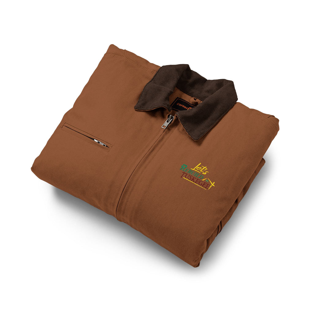 LRT Work Jacket — Embroidered Logo Heavy-Duty Jacket