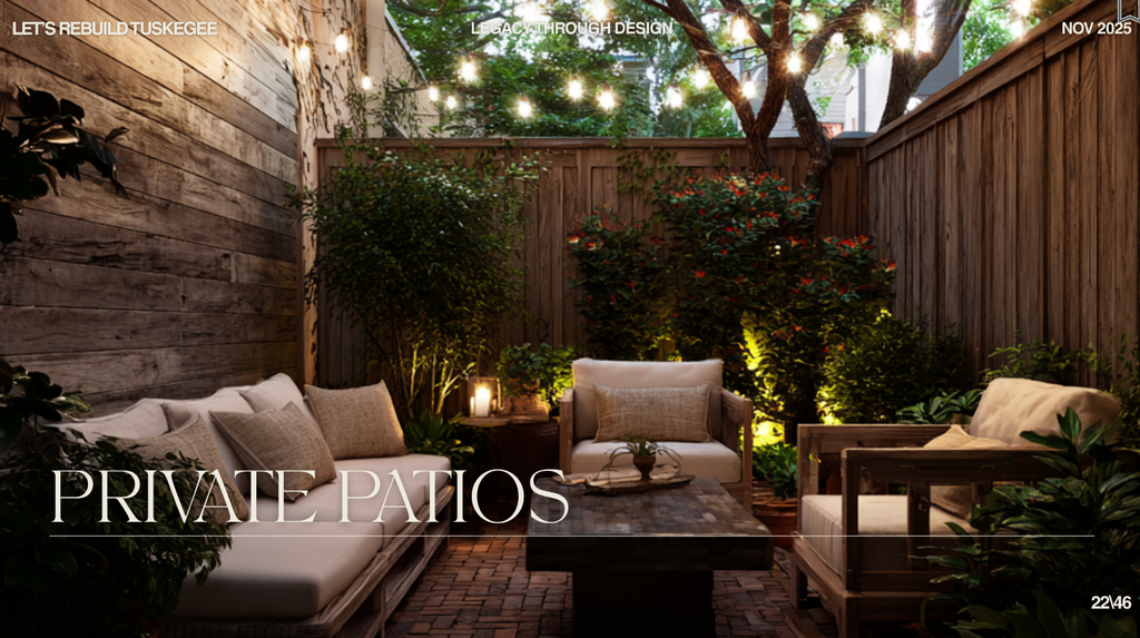 Tuskegee Greenwood Townhouse Development